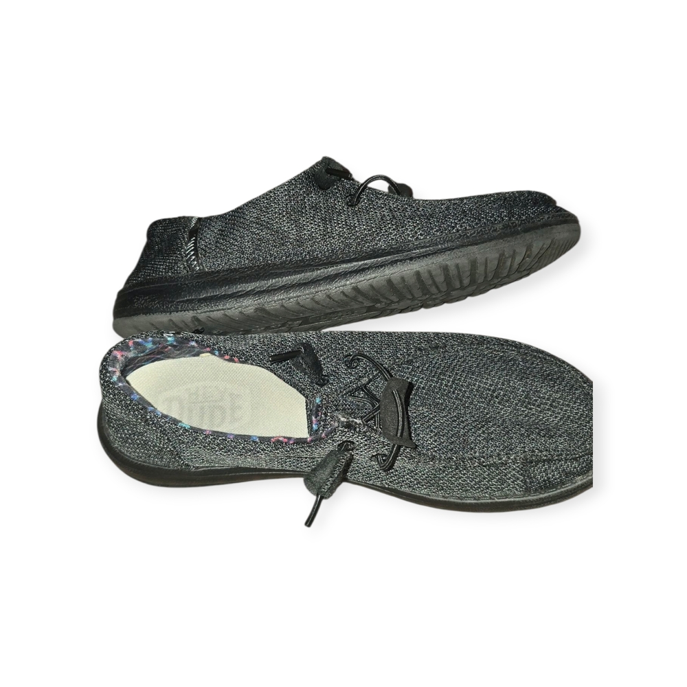Hey Dude Women's Black Loafers - Picture 5 of 7